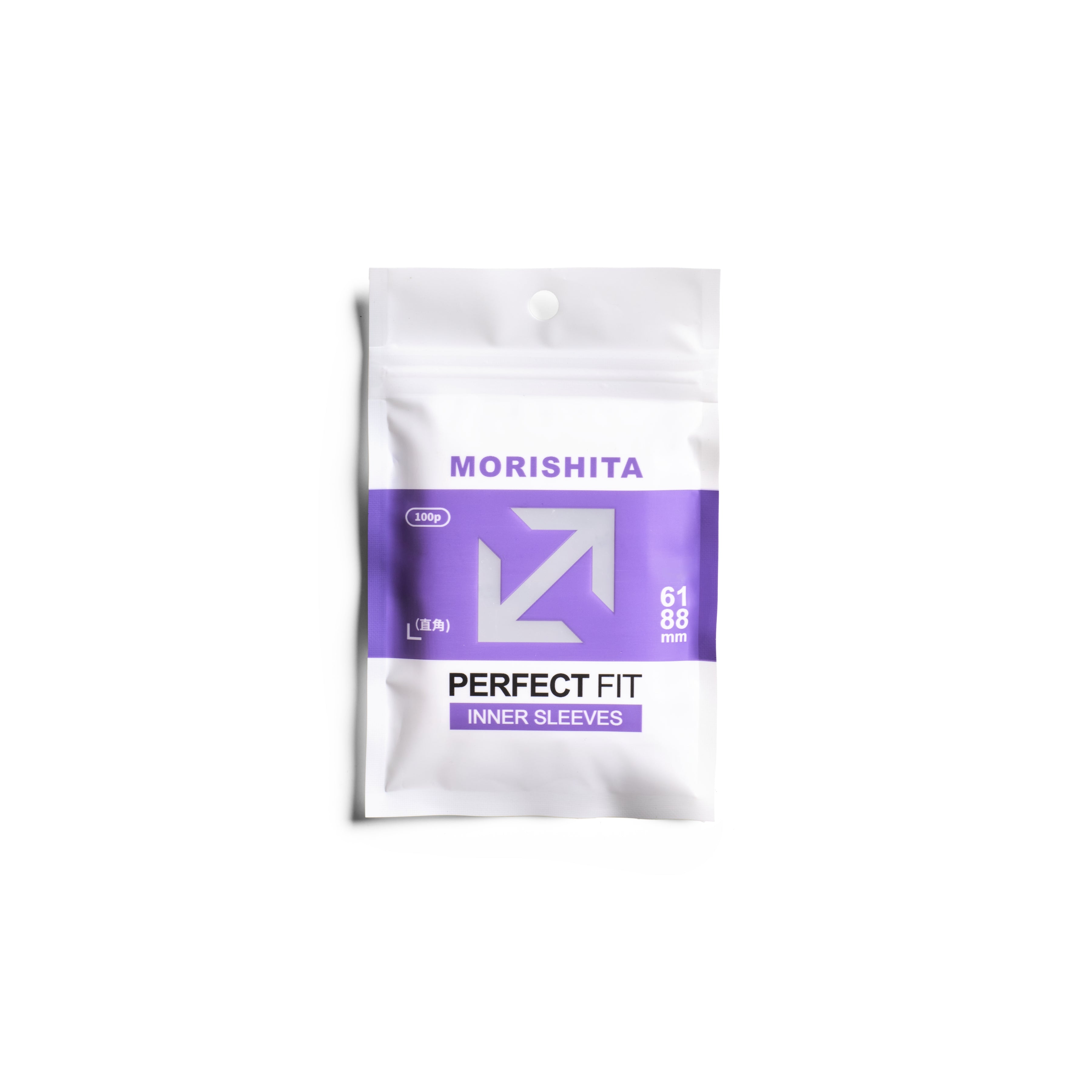 Morishita Transparent Right-Angle Thin Card Sleeves 61*88mm